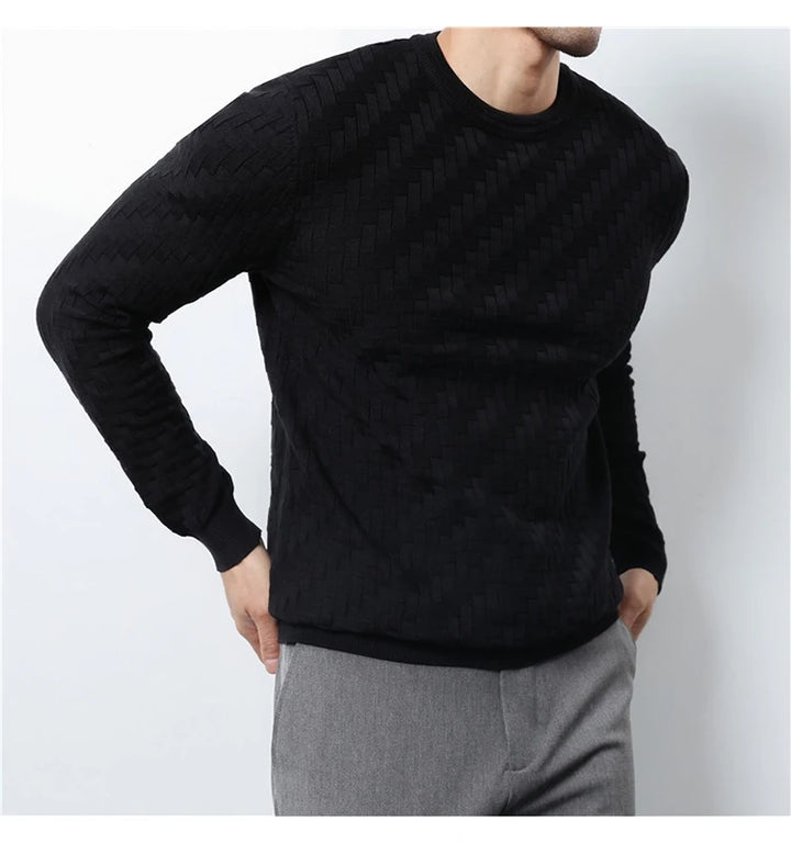 Jacquard Knit Sweater