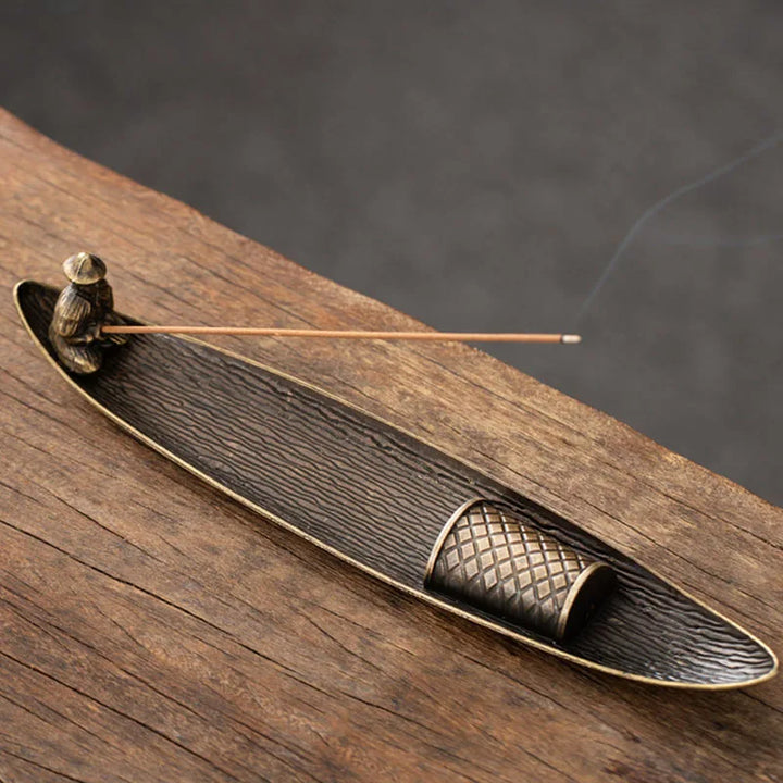 Japanese Fishing Incense Burner