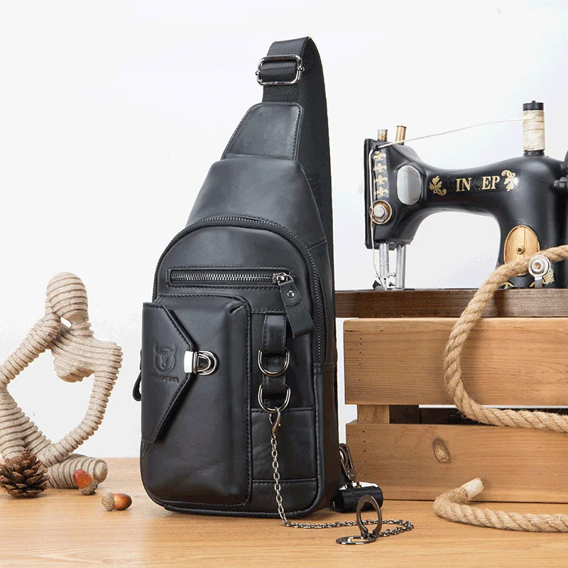 Genuine Leather Shoulder Bag