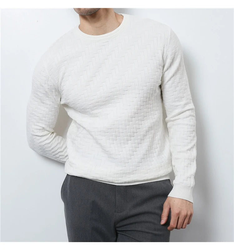 Jacquard Knit Sweater