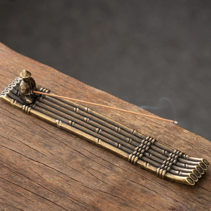 Japanese Fishing Incense Burner