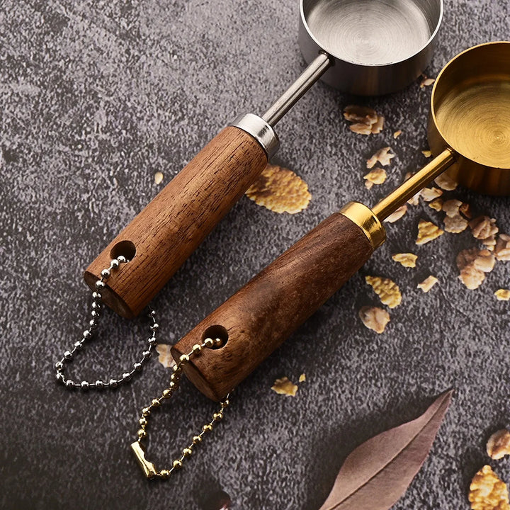Gold Measuring Cups and Spoons