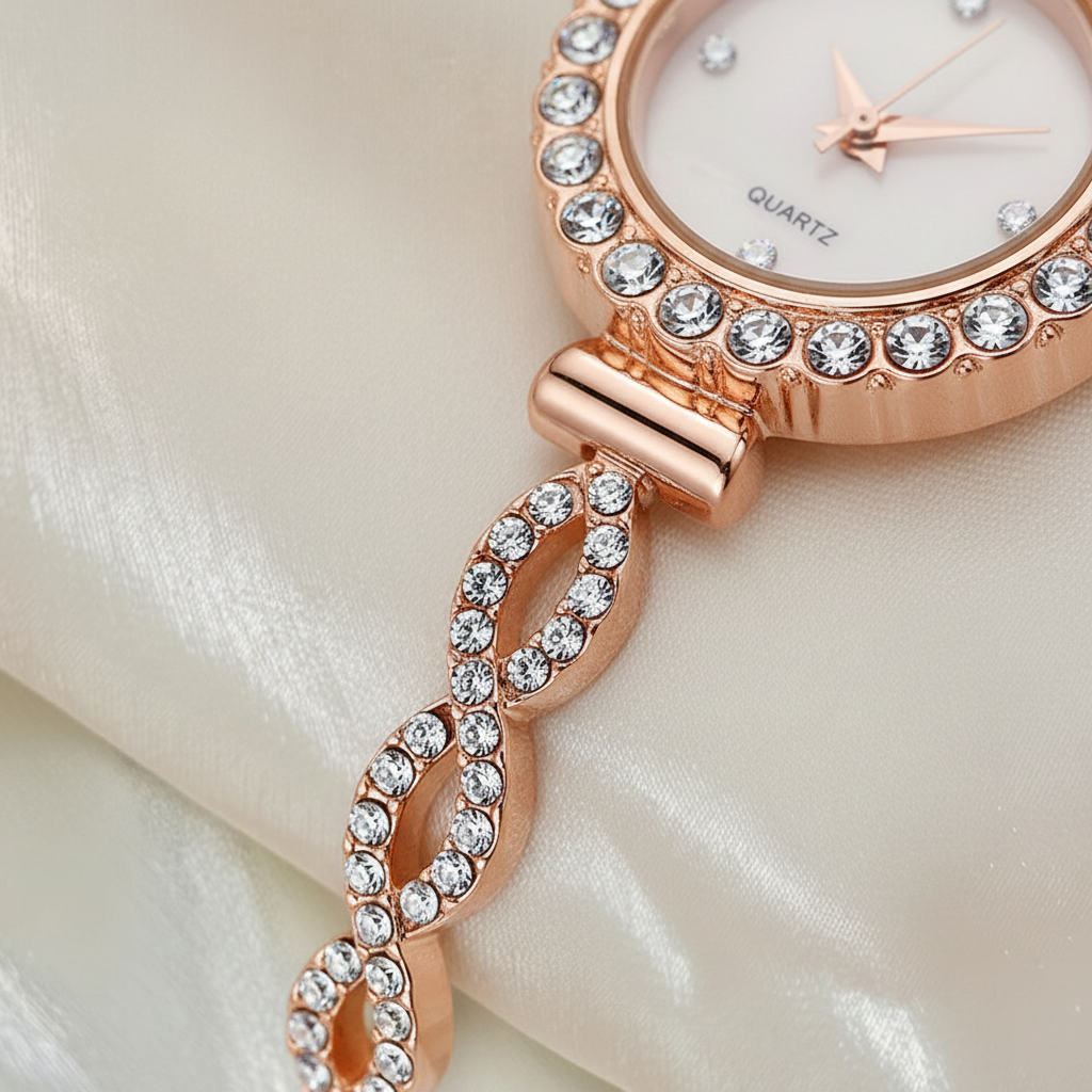 Celvéra Crystal Bracelet Watch