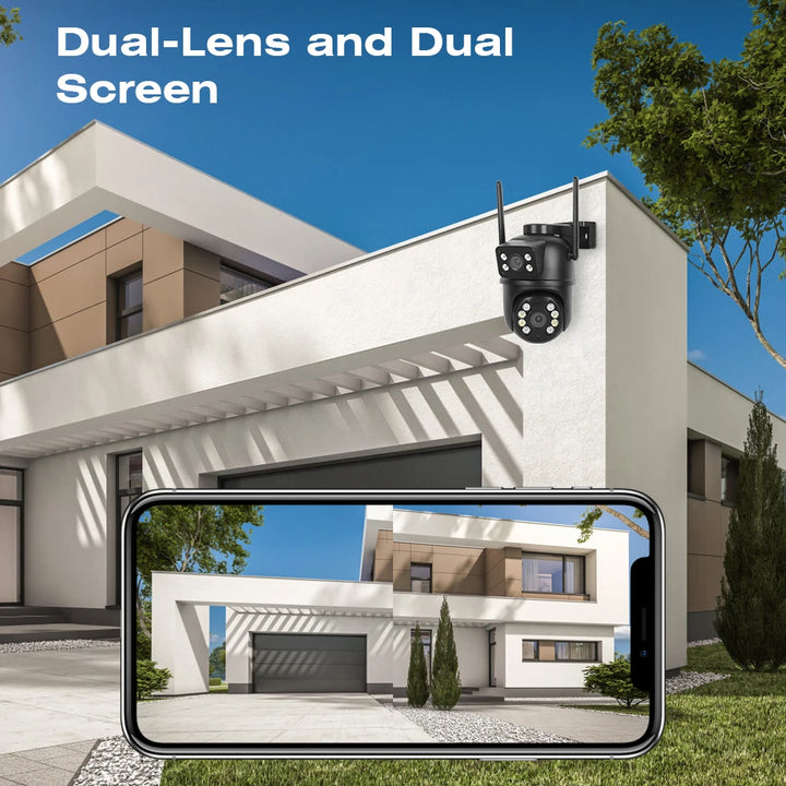 4K Dual-Lens Security Camera