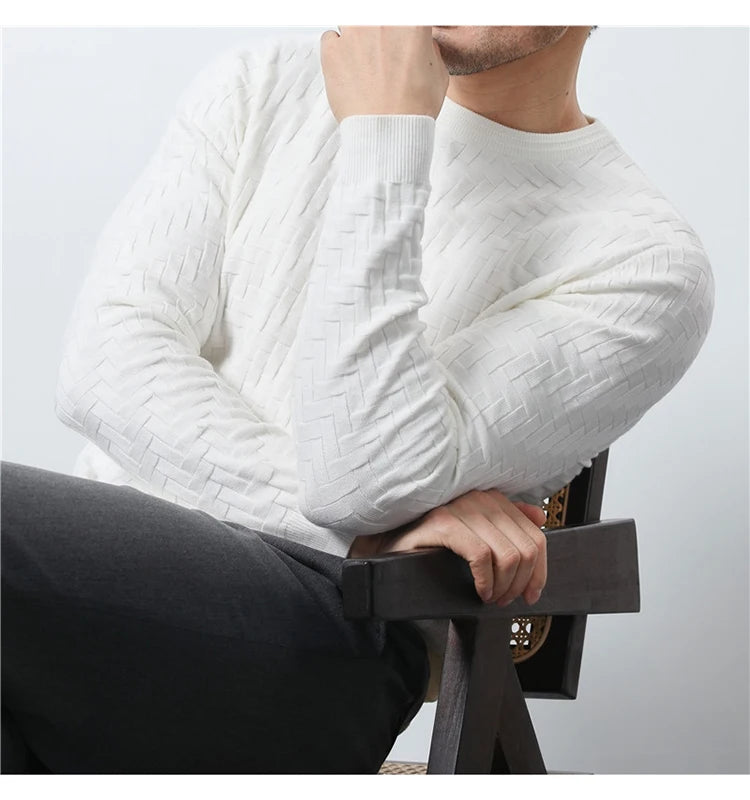 Jacquard Knit Sweater