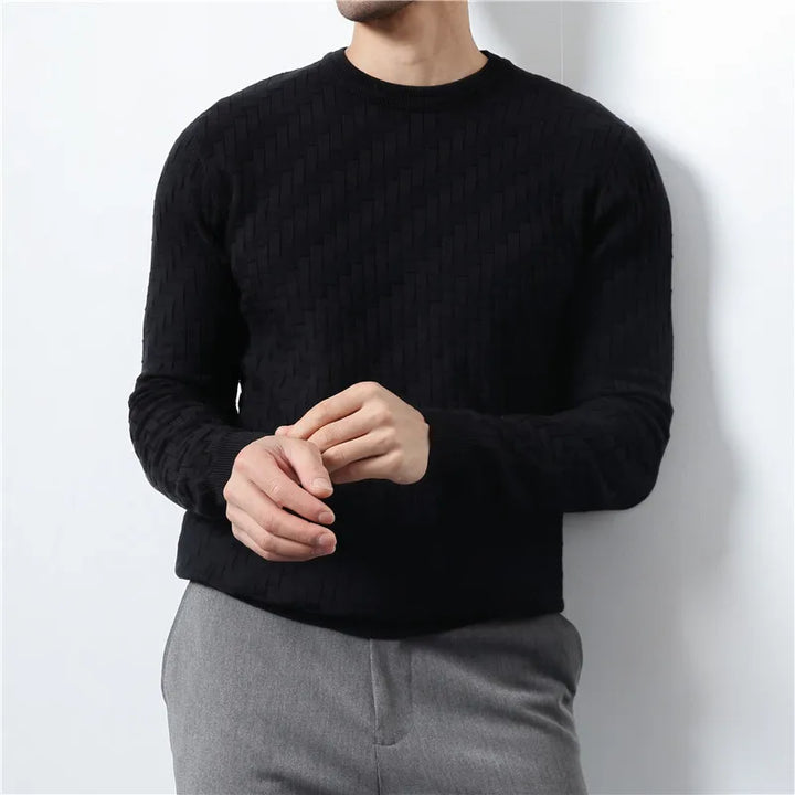 Jacquard Knit Sweater