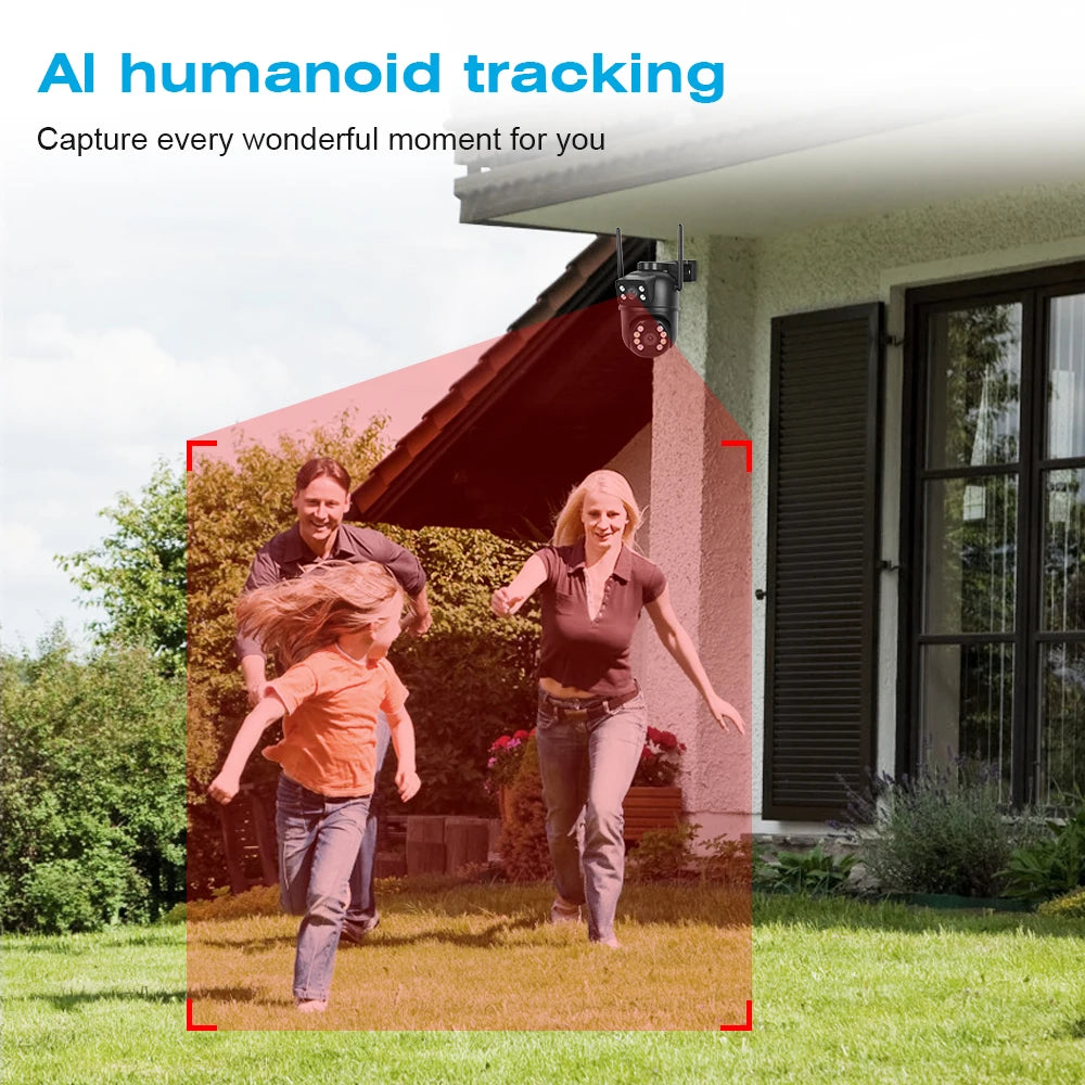 4K Dual-Lens Security Camera