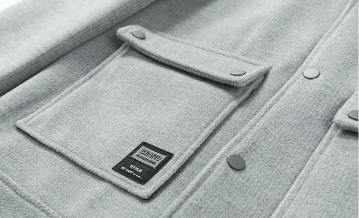 Wool Blend Overcoat
