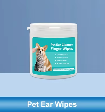 Pet Ear Finger Wipes 50pcs/jar