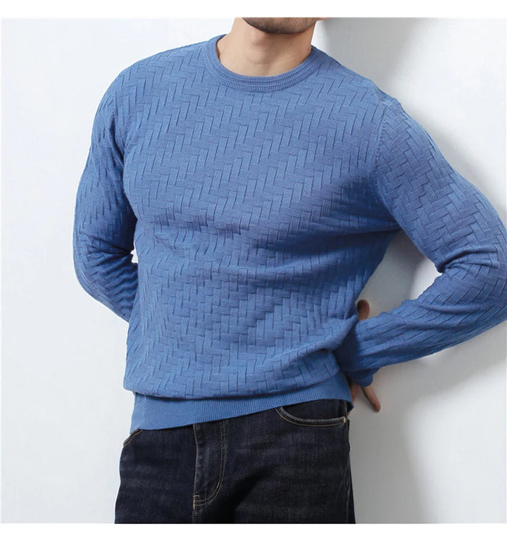 Jacquard Knit Sweater