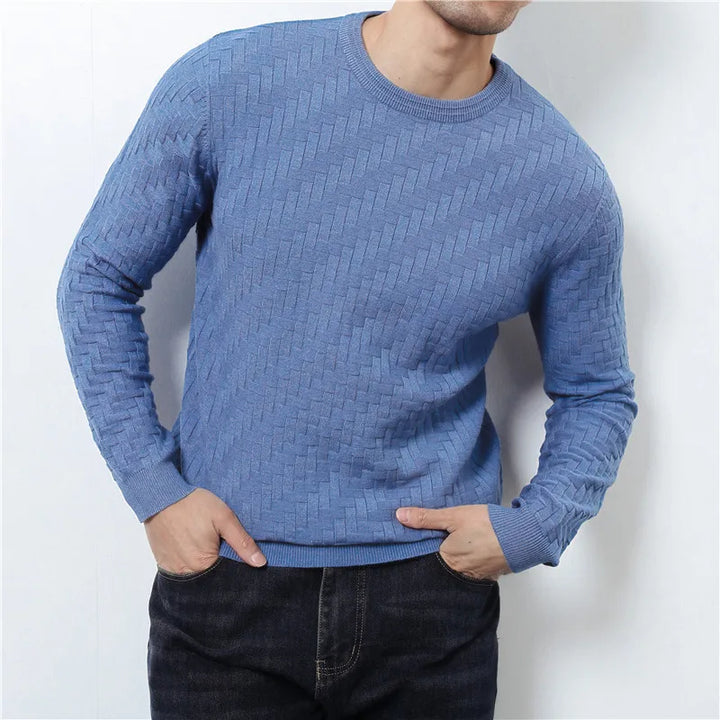 Jacquard Knit Sweater