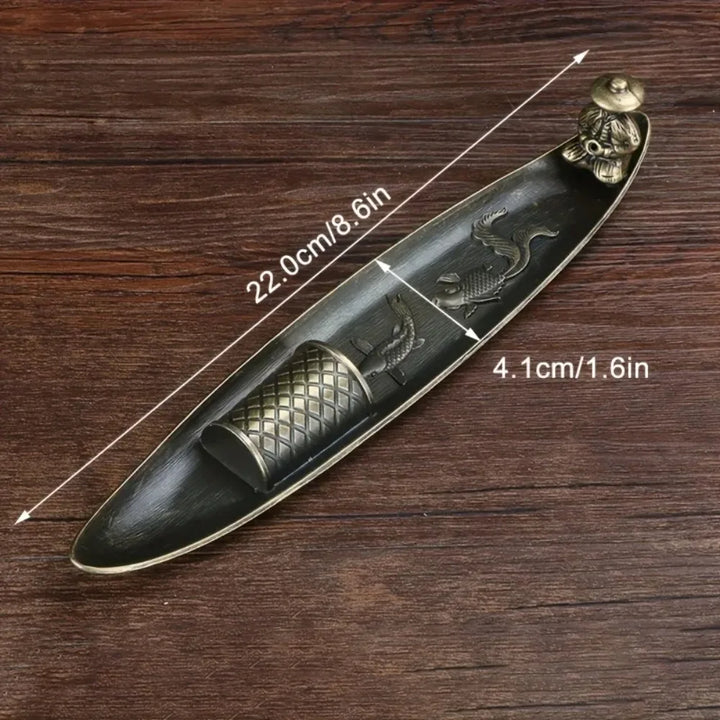 Japanese Fishing Incense Burner