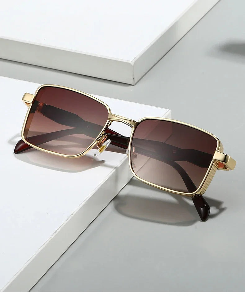 Square Alloy Sunglasses