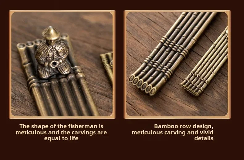 Japanese Fishing Incense Burner