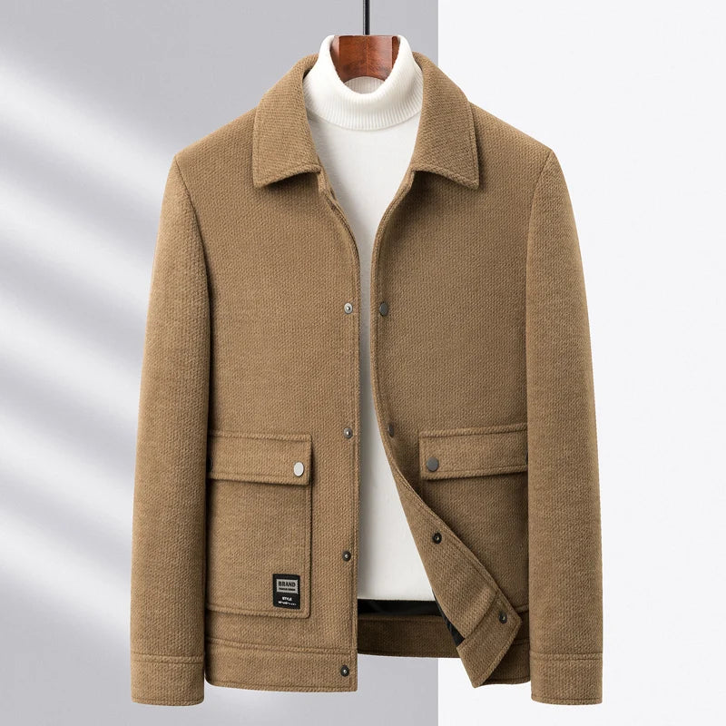 Wool Blend Overcoat