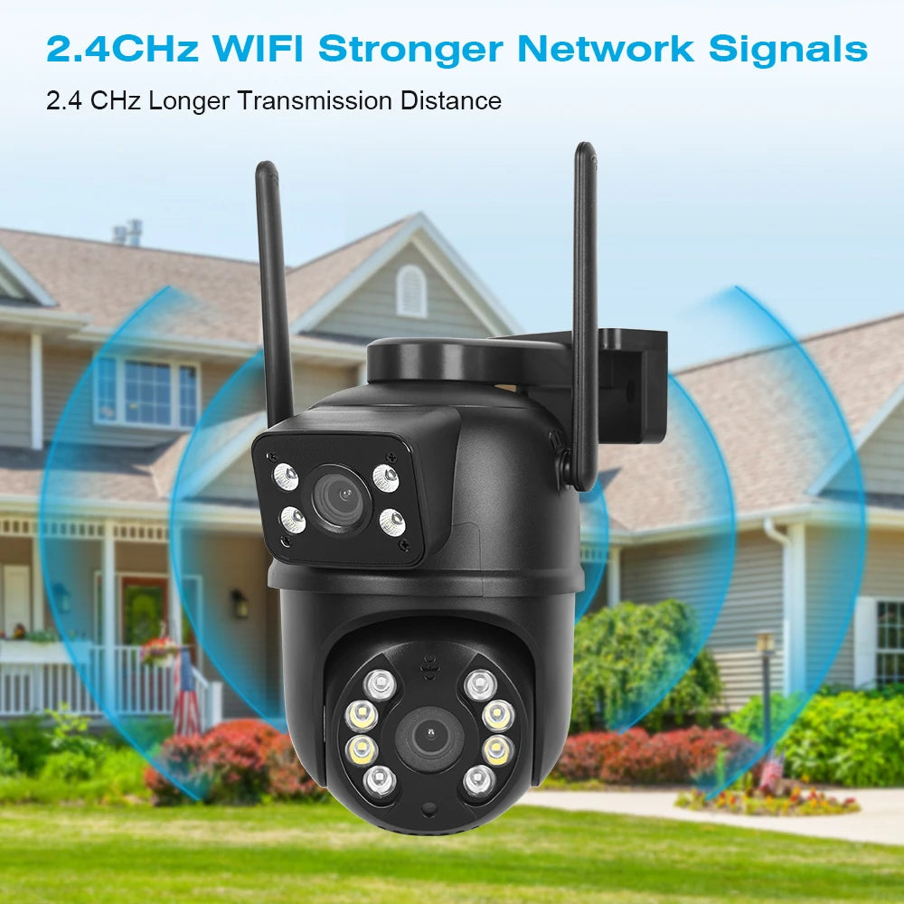 4K Dual-Lens Security Camera