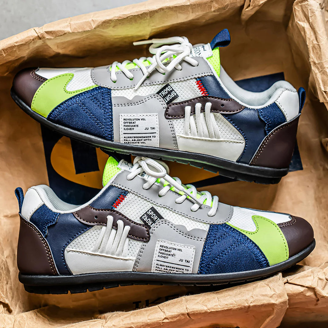 Rugged Leather Sneakers
