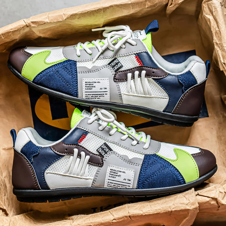 Rugged Leather Sneakers