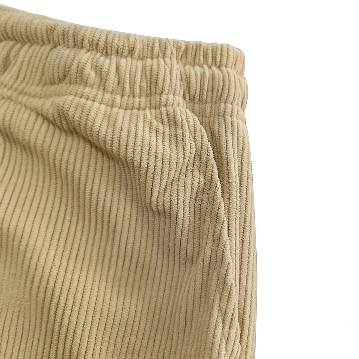 Striped Corduroy Pants