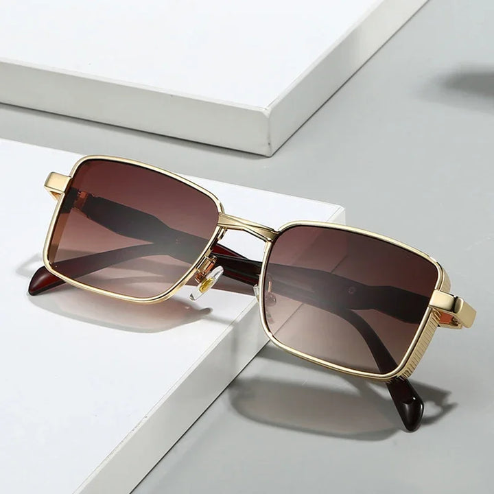 Square Alloy Sunglasses