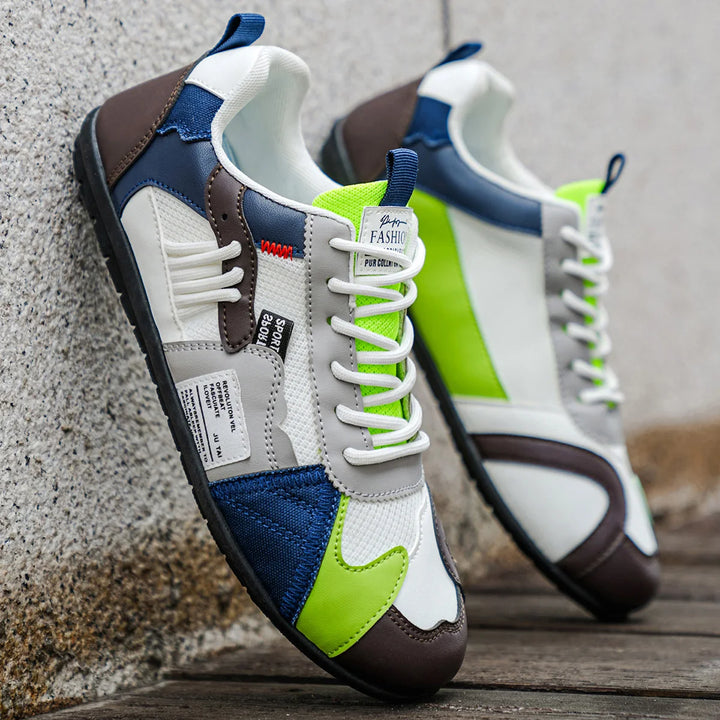 Rugged Leather Sneakers