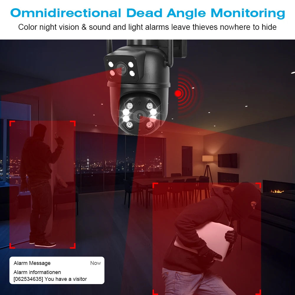 4K Dual-Lens Security Camera