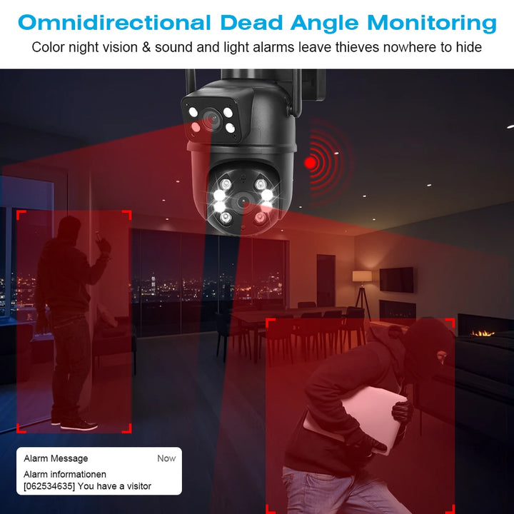 4K Dual-Lens Security Camera