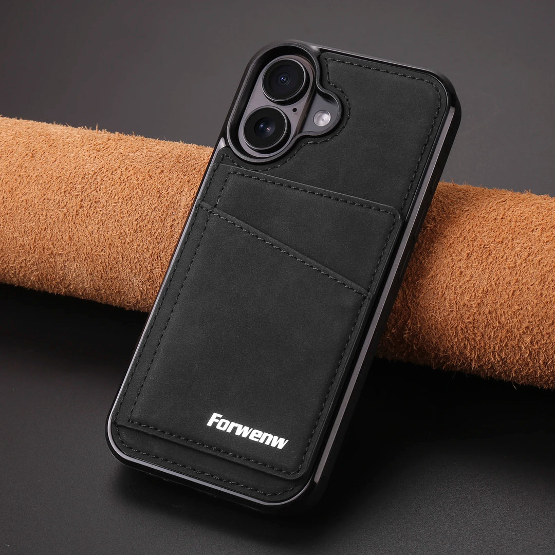 Leather Wallet Grip Case