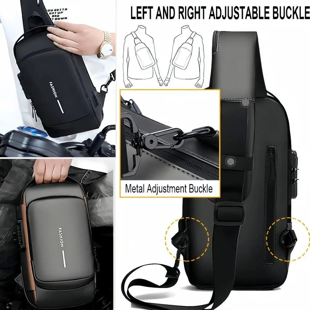 Anti-Theft Crossbody Bag