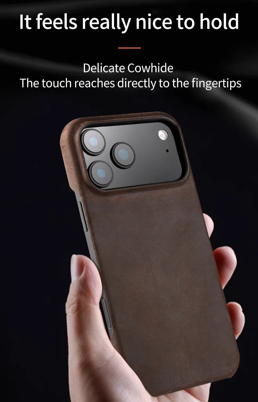 Handcrafted Leather Case (iPhone 17 Series)