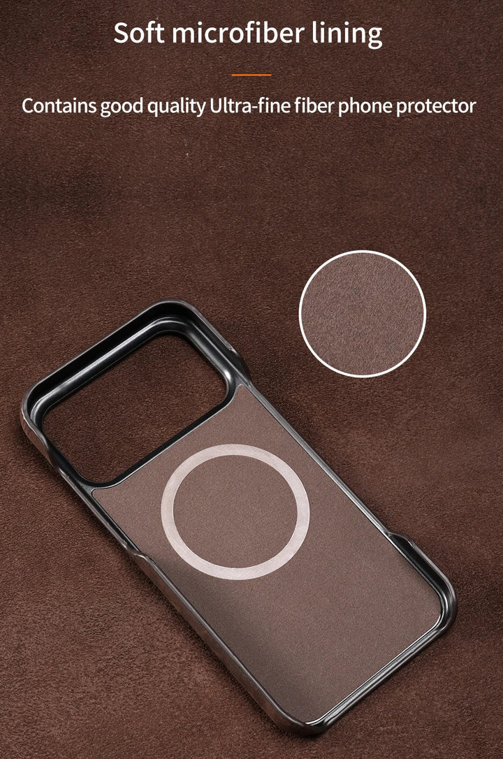 Handcrafted Leather Case (iPhone 17 Series)
