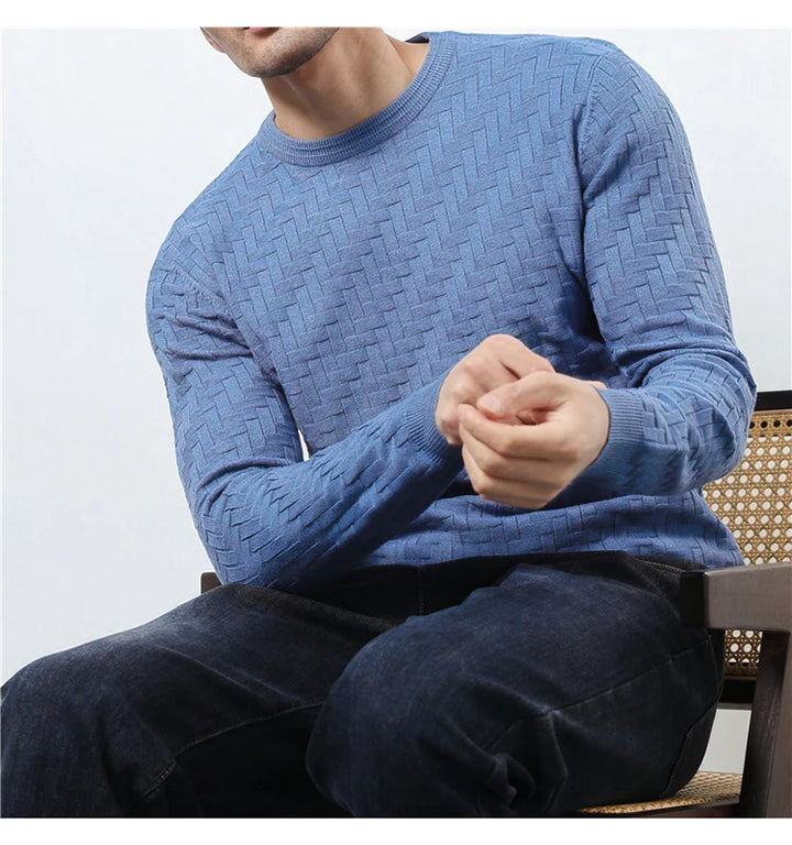 Jacquard Knit Sweater