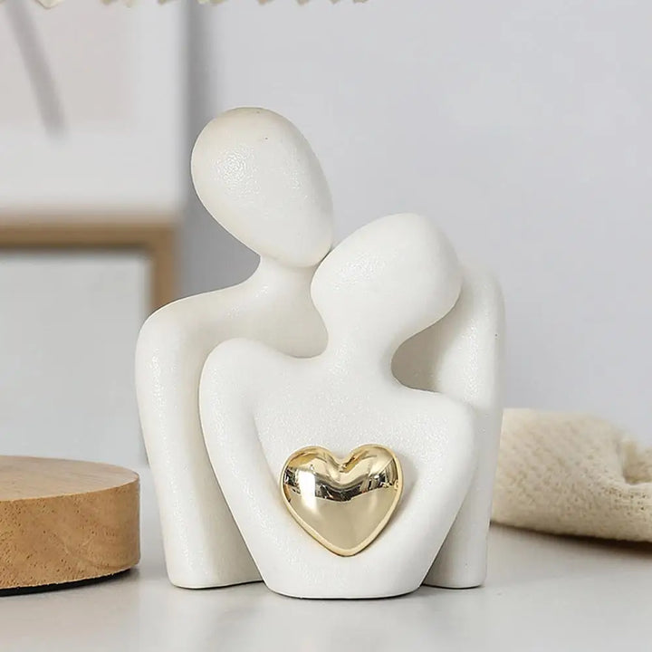 Abstract Couple Sculpture