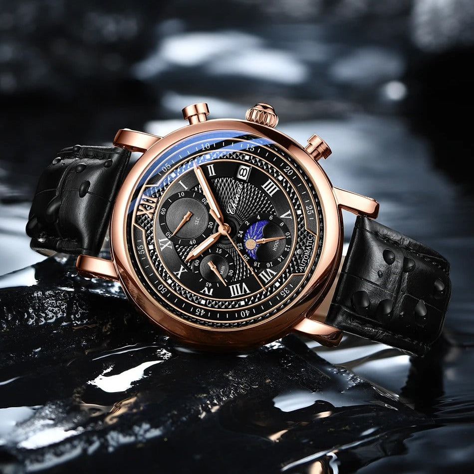 Lunar Phase Chrono Watch