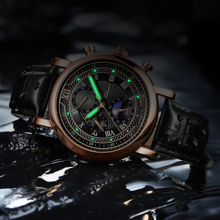 Lunar Phase Chrono Watch