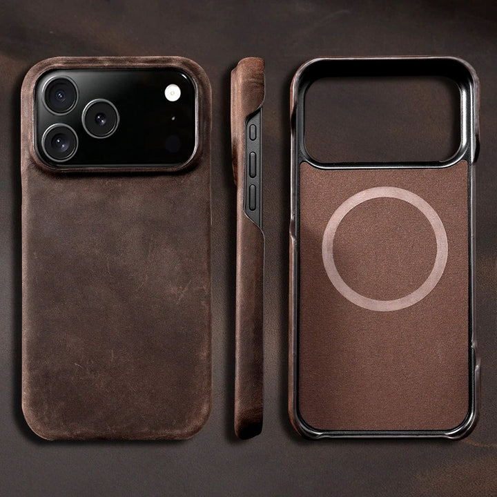 Handcrafted Leather Case (iPhone 17 Series)