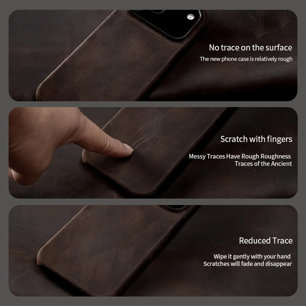 Handcrafted Leather Case (iPhone 17 Series)