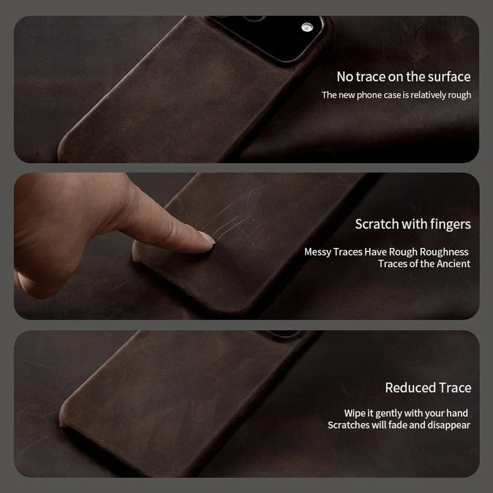 Handcrafted Leather Case (iPhone 17 Series)
