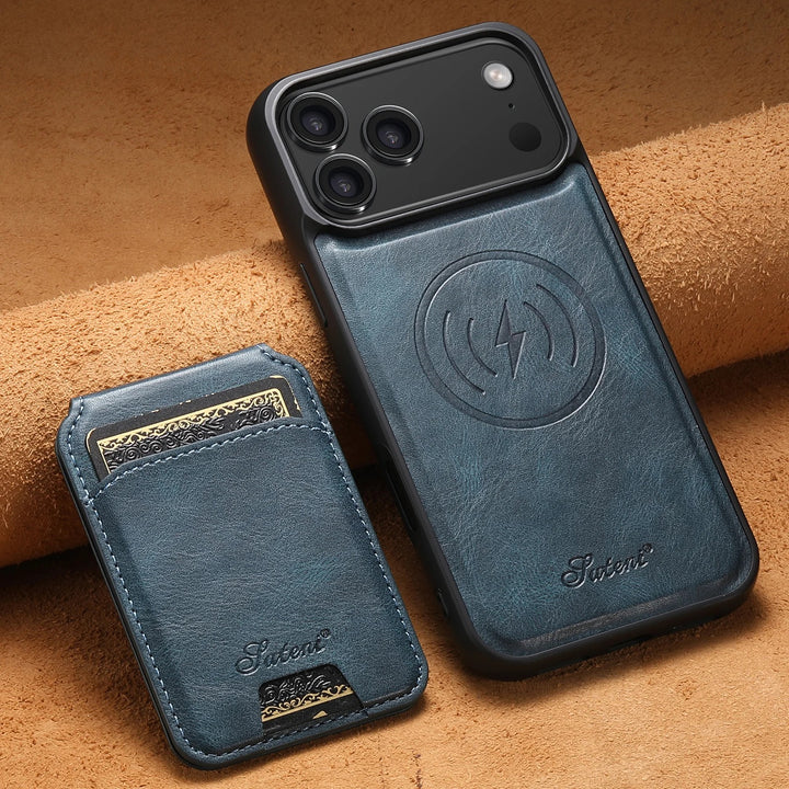 Leather Wallet Stand Case
